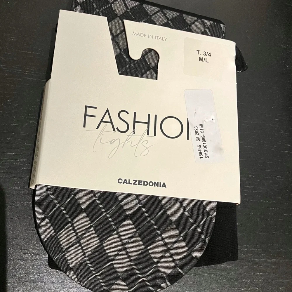 Calzedonia Diamond Argyle Fashion Tights NIP - Picture 5 of 8